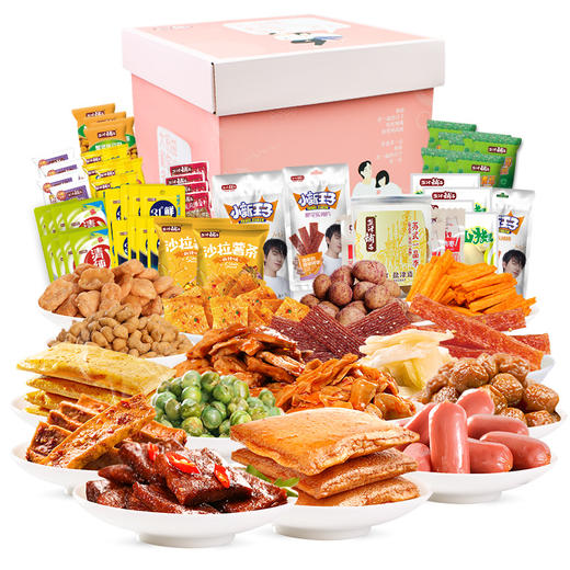 鹽津鋪子零食大禮包 1400克甜蜜禮盒，美味烘焙常相伴